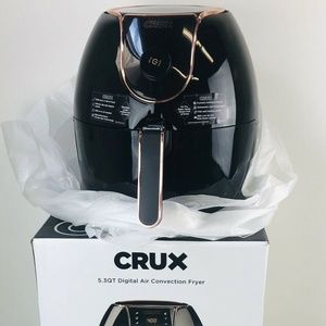New Crux 5.3-Quart Digital Air Convection Fryer